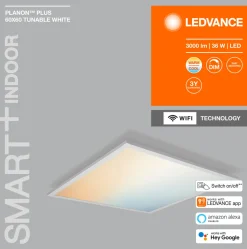Best LEDVANCE SMART+ Planon Plus LED-armatur Hvit