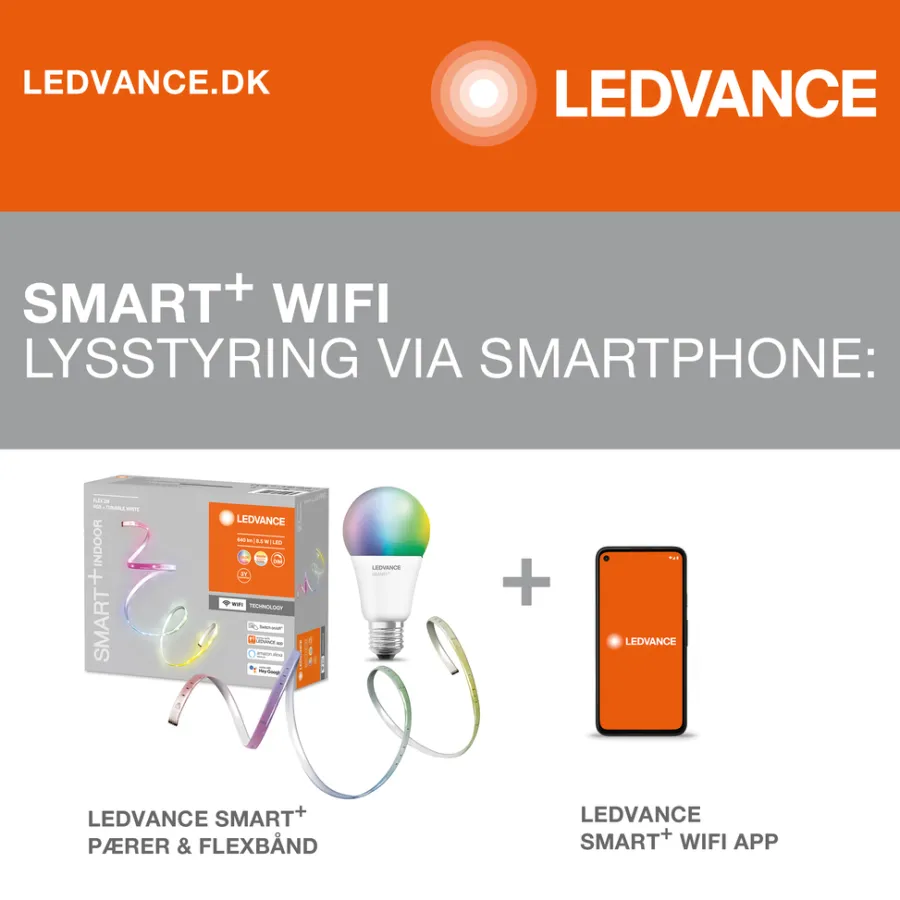 New LEDVANCE SMART+ TW kronepære E14 5 W