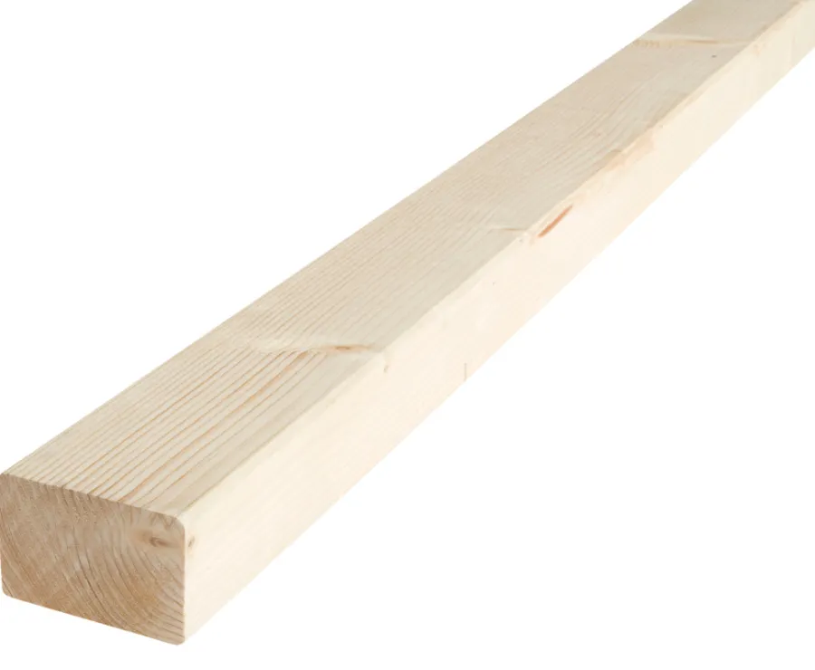 Clearance Moelven Lekter 48x73x4800 mm i gran