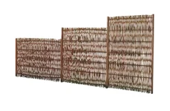 Clearance Levegg i pil rustikk 120 x 180 cm