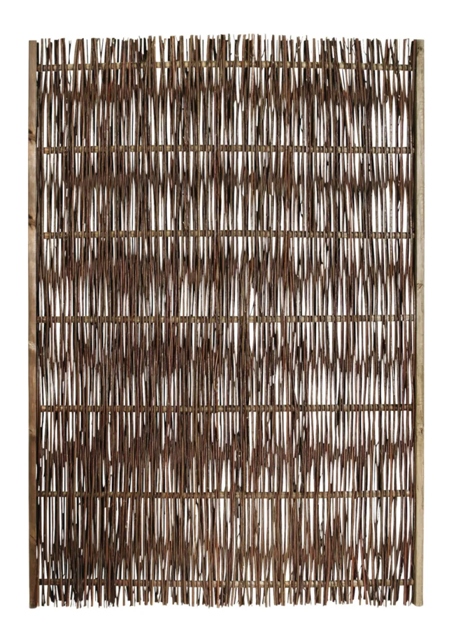 Clearance Levegg i pil rustikk 120 x 180 cm