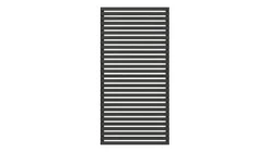 Outlet Levegg svart grunnet 90 x 180 cm
