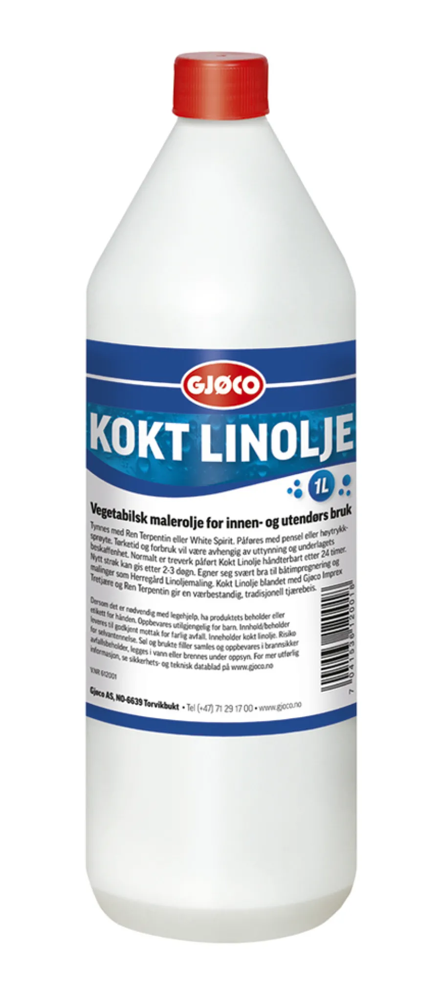 Gjøco Linolje kokt 1 liter - Lys gyllen