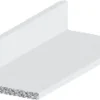 Best Listprofil hvit - 10 x 15 mm x 1 meter