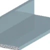 Sale Listprofil sølv - 15 x 30 mm x 1 meter