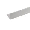 Clearance Listprofil vinkel aluminium - 25 x 25 mm x 2 meter