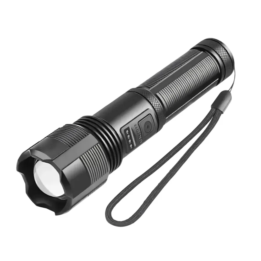 Lommelykt oppladbar aluminium 1000 lumen