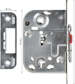 Clearance Home it Låsekasse ASSA 110 mm