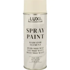 Clearance Luxi radiatorspray hvit matt - 400 ml