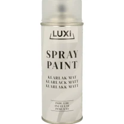 Clearance Luxi spraymaling klarlakk matt - 400 ml
