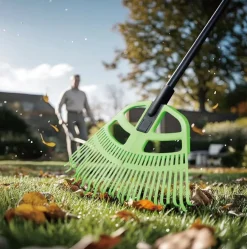 Outlet Garden Løvrive 2-i-1 - ® Grønn