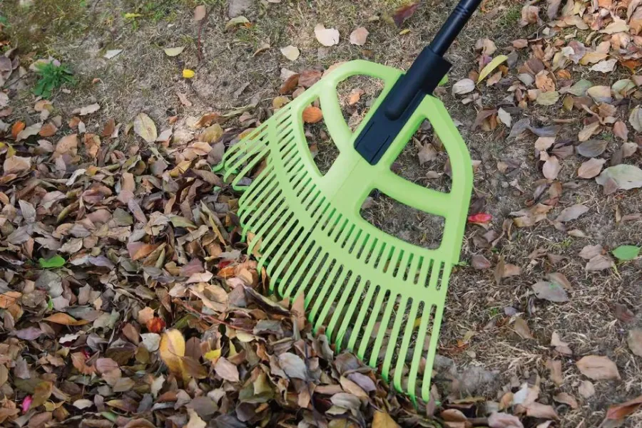 Outlet Garden Løvrive 2-i-1 - ® Grønn
