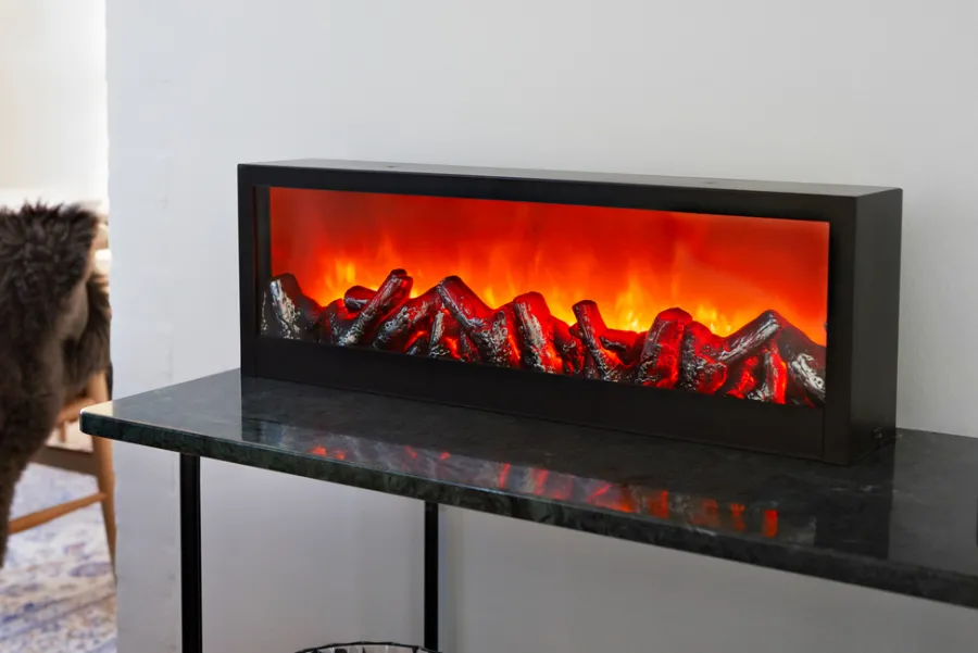 Clearance Stemning Lykt med LED-lys 60 x 20 x 9,5 cm