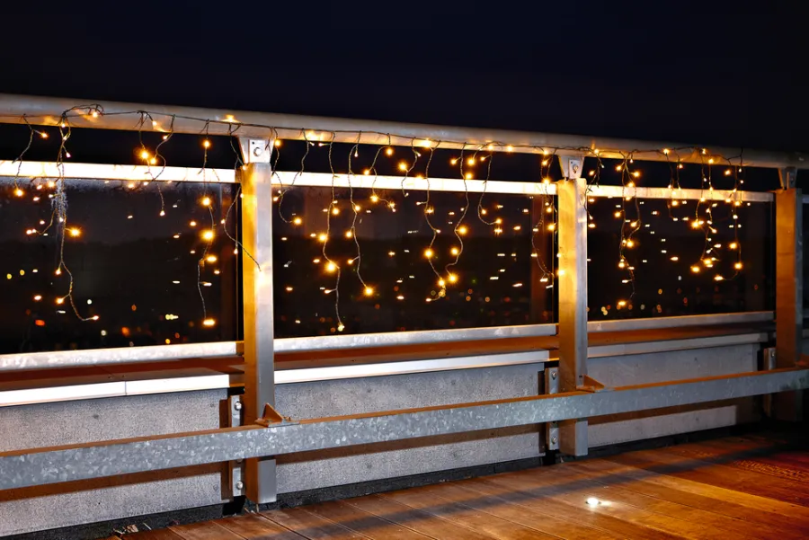 Hot Stemning Lyskjede med 400 LED-istapper 11,85 meter
