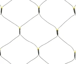 Hot Stemning Lysnett m/timer 100 LED-pærer 1 x 1,8 meter