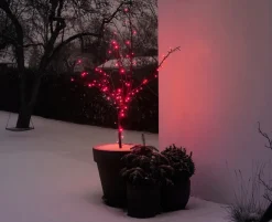 Discount Stemning Lysslynge 100 LED-pærer rød 9,9 meter