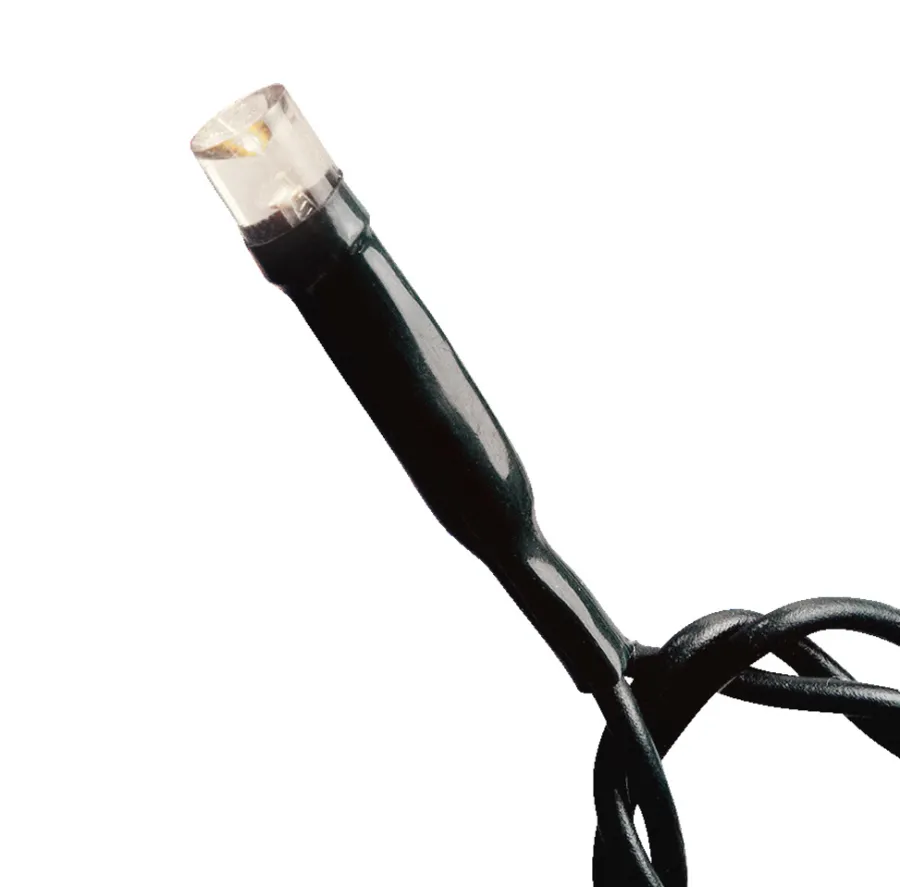 New Stemning Lysslynge med 200 LED-pærer 19,9 meter