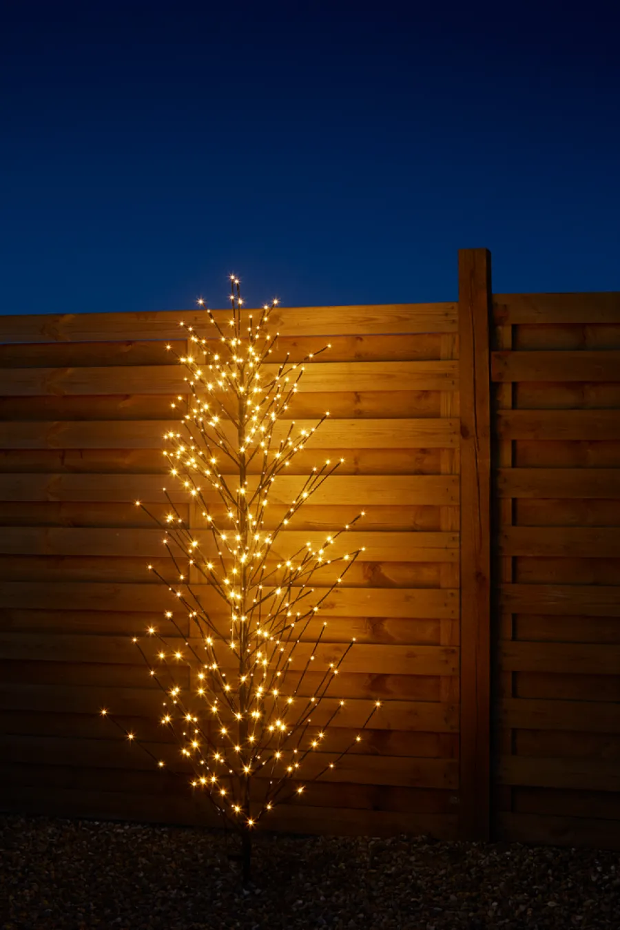 Discount Stemning Lystre med 400 LED-pærer H200 cm