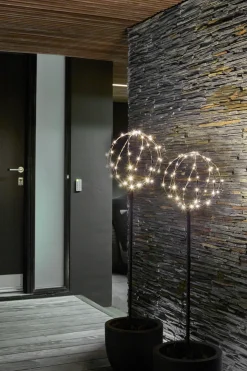 Stemning Lystrær kuppel med 96 LED H130/110 cm 2-pk.
