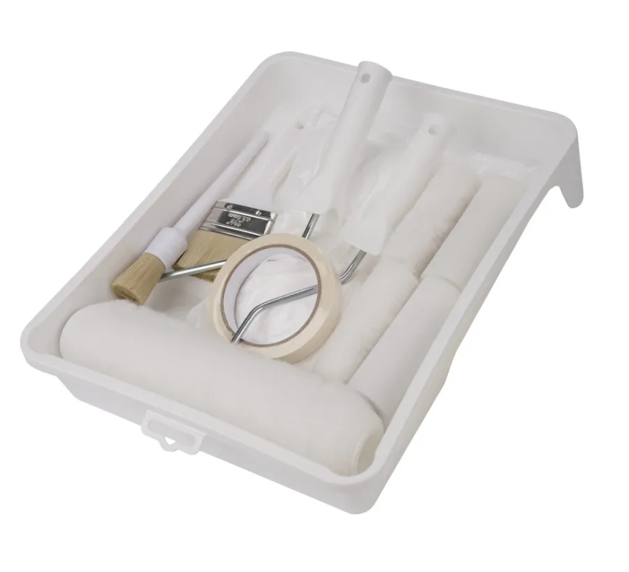 Clearance Stabile Malerull- og penselsett 12 deler 25 cm - ®