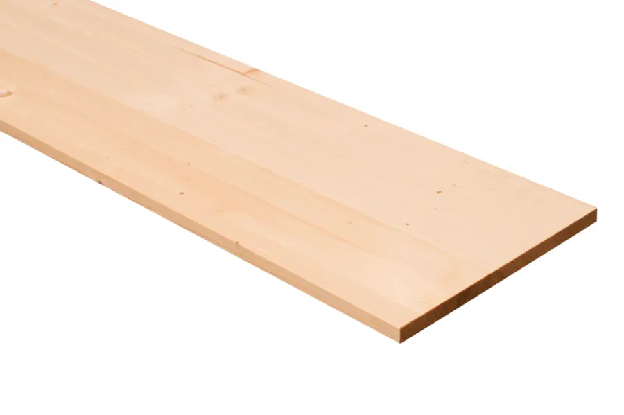 New Royal Massiv hylle i gran 18 mm x 30 x 100 cm