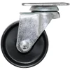 Outlet Home it Møbelhjul dreibart med plate svart 50 mm