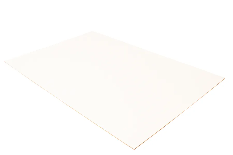 Discount Hornbaek MDF-plate 3 mm hvit - 80 x 120 cm