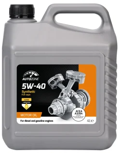 New Autozone Motorolje fullsyntetisk 5W-40 - 4 liter