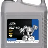 Best Autozone Motorolje mineralsk 15W-40 - 4 liter