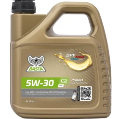 Best Basta Motorolje 5W-30 C2 fullsyntetisk - 4 liter