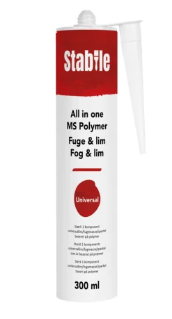 Hot Stabile MS fuge all in one hvit 300 ml -