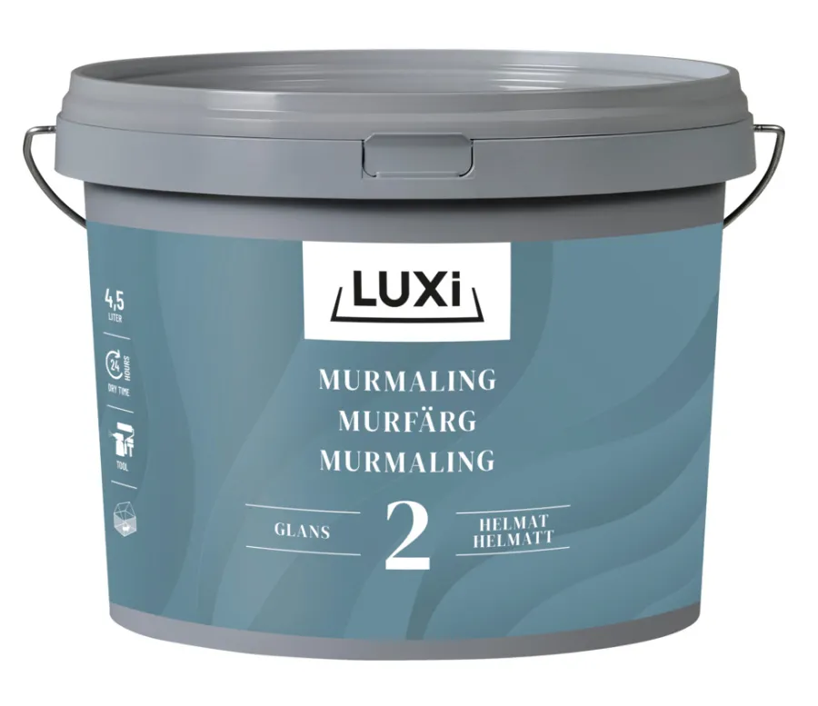 Online Luxi Murmaling 4,5 liter - Kalkhvit
