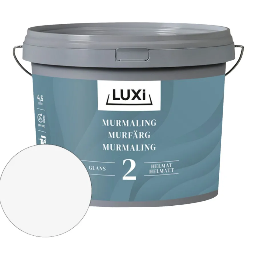 Online Luxi Murmaling 4,5 liter - Kalkhvit