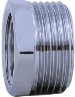 Discount Nippelmuffe 1/2"x3/8" Krom