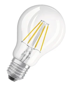 Hot Osram LED Base standardpære E27 4 W 2-pk