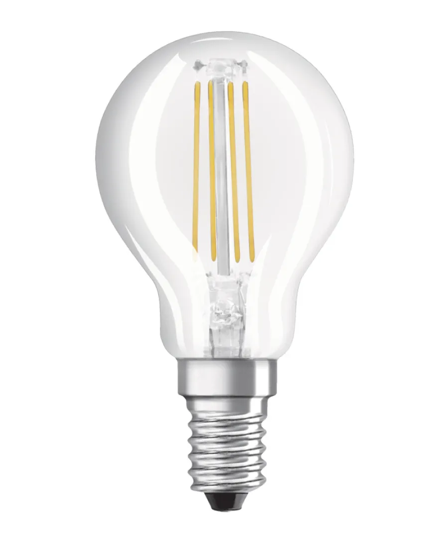 Hot Osram LED kronepære E14 4 W 2-pk.