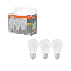 Online Osram LED-pære STD matt E27 4,9 W 3-pk.