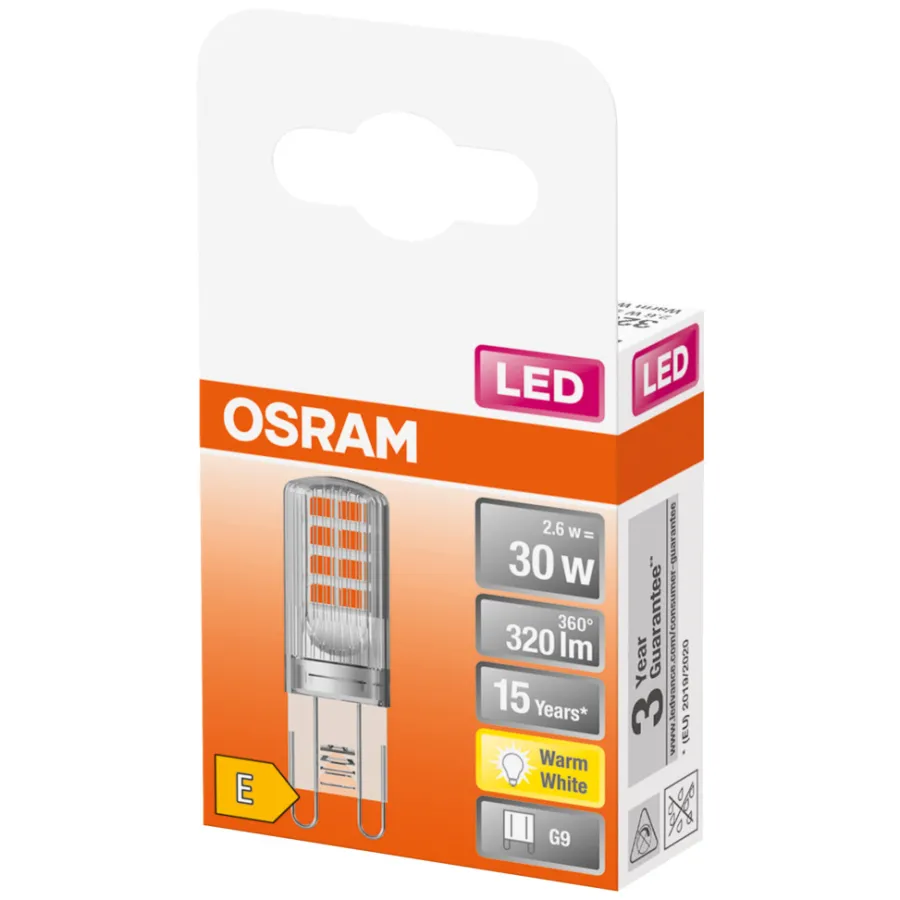 Sale Osram LED Star Pin stiftpære G9 2,6 W