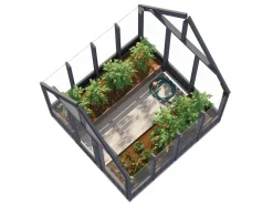 Online Palmako drivhus Emilia 5,4 m² - 240 x 244 cm