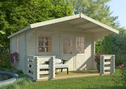 Sale Palmako hytte Kristian 12,6 m² 360 x 360 cm