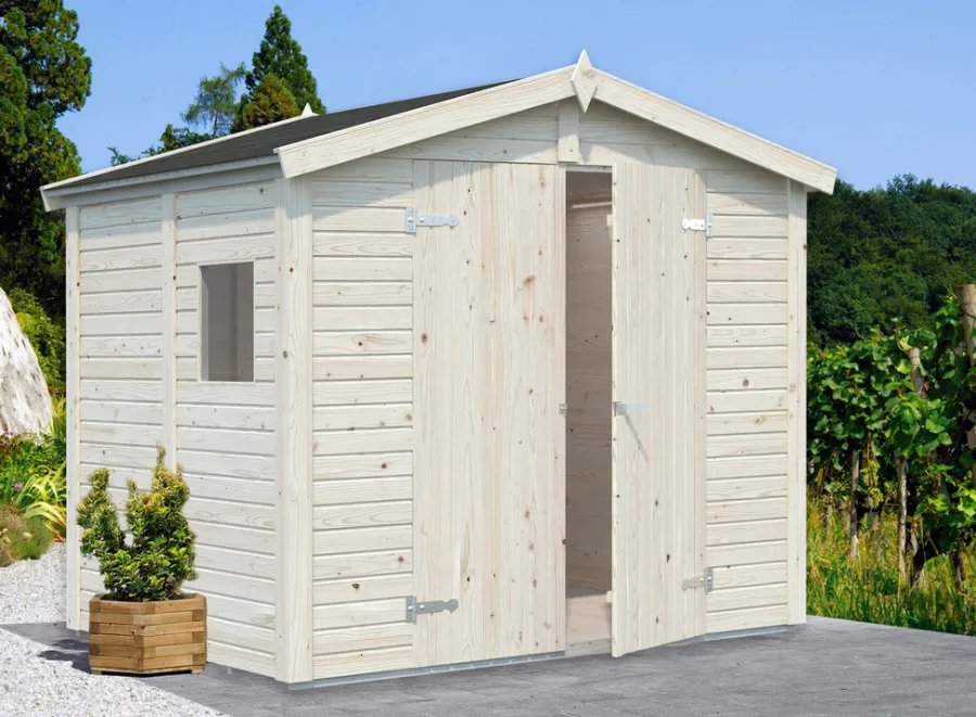 Outlet Palmako redskapsbod Aksel 1 - 4,6 m² 243 x 190 cm