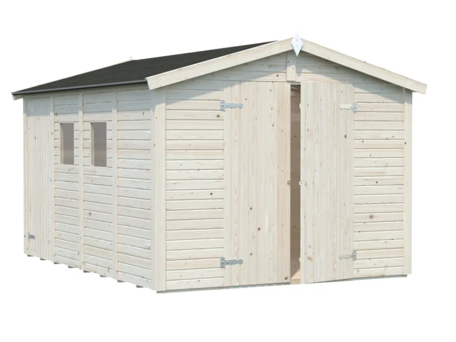 Clearance Palmako redskapsbod Aksel 3 - 9,9 m² 273 x 370 cm
