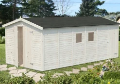 Discount Palmako redskapsbod Aksel 4 - 14,7 m² 273 x 550 cm