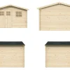 Discount Palmako redskapsbod Lotta 5,6 m² 320 x 205 cm