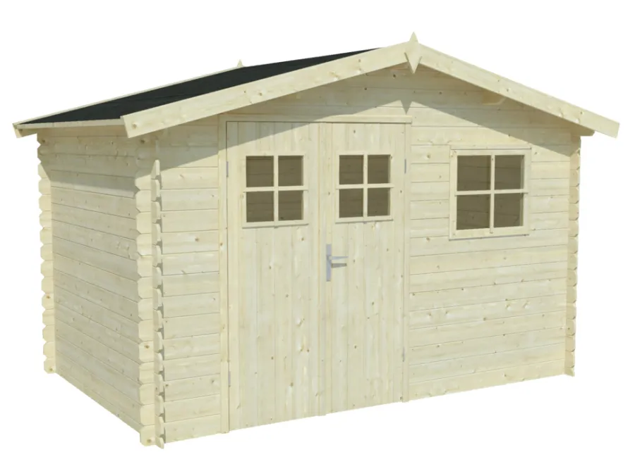Discount Palmako redskapsbod Lotta 5,6 m² 320 x 205 cm