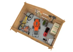 Clearance Palmako redskapsbod Peter 3 296 x 200 cm