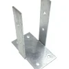 Hot Palmako stolpefot med plate 90 x 90 mm