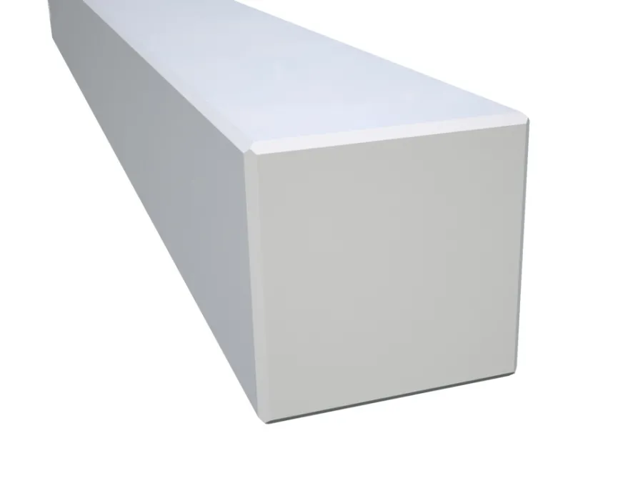 Clearance Palmako stolpe 90 x 90 x 1900 mm Hvit (RAL 9016)