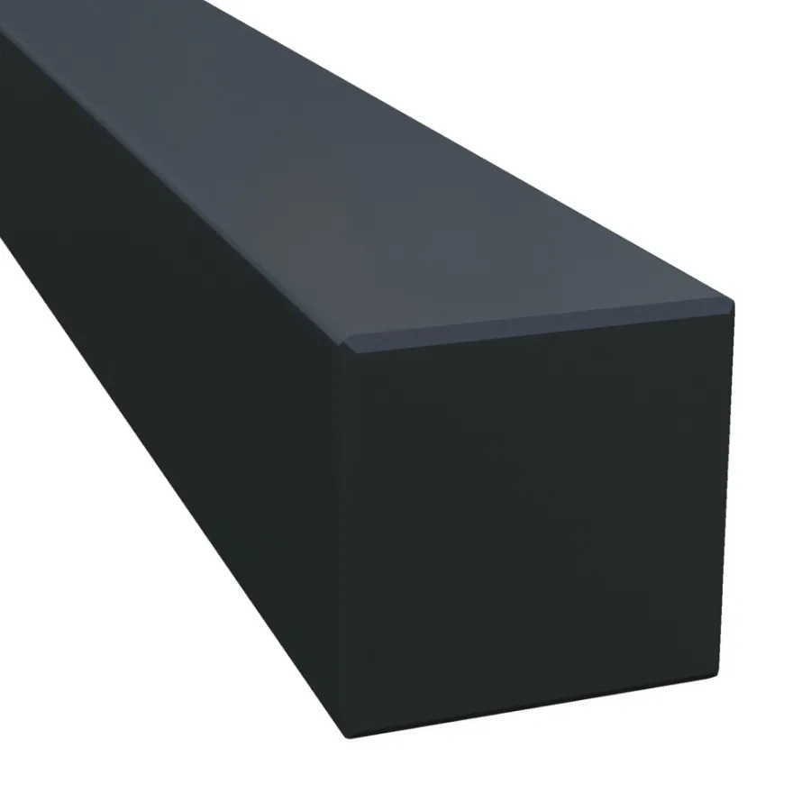 Palmako stolpe 90x90x1000 mm Grå (RAL 7016)