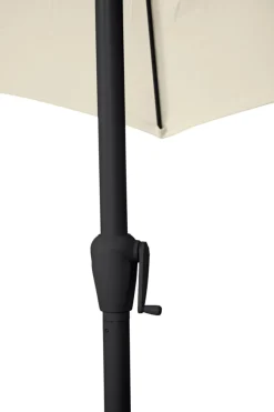 Hot Sunlife Parasoll Arizona beige m/sveiv og tilt Ø300 - ® Beige duk og svart stang